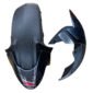 FRONT MUDGUARD FULL SET N160 GT BLACK