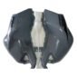 TANKY SIDE COVER FZS-V3 MATE GREY LH-RH