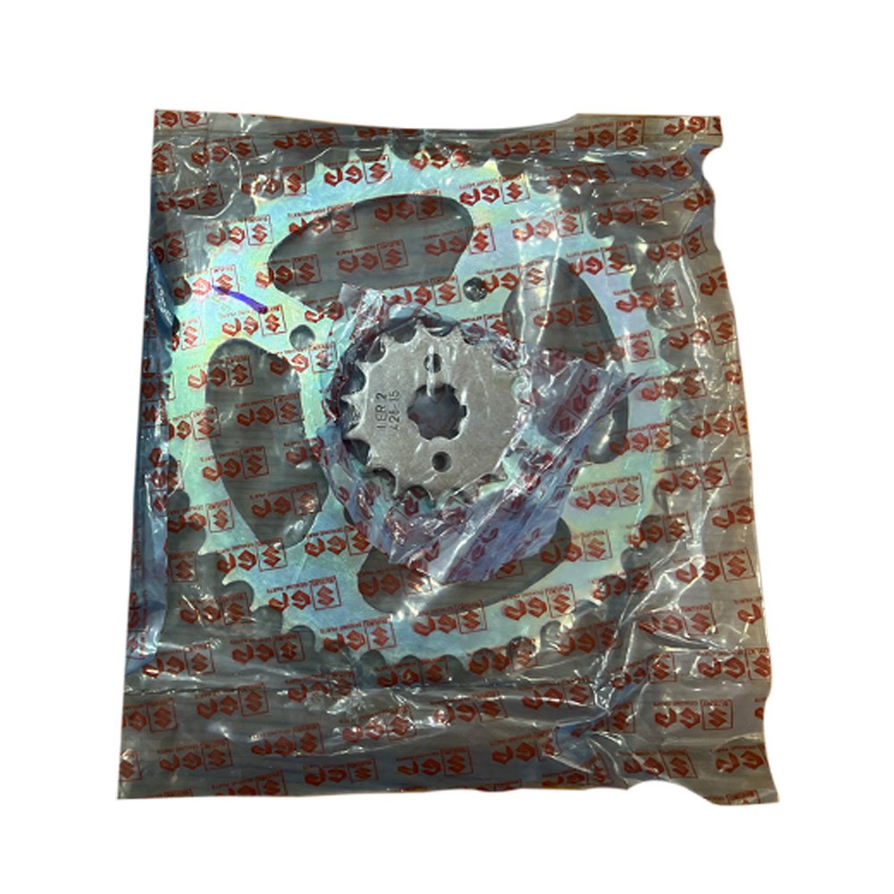 genuine Suzuki Gixxer chain sprocket,Gixxer chain sprocket OEM,Suzuki Gixxer sprocket replacement,Gixxer rear sprocket,Gixxer SF chain sprocket, original Suzuki sprocket Bangladesh,motorcycle sprocket Suzuki,OEM sprocket for Gixxer